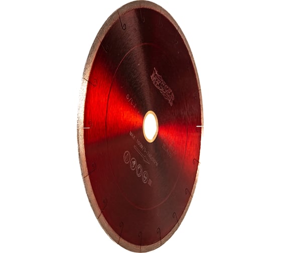 Диск алмазный сплошная кромка с микропазом G/L J-slot по граниту 250D-1.6T-7.5W-25.4/32 MESSER 01-24-250