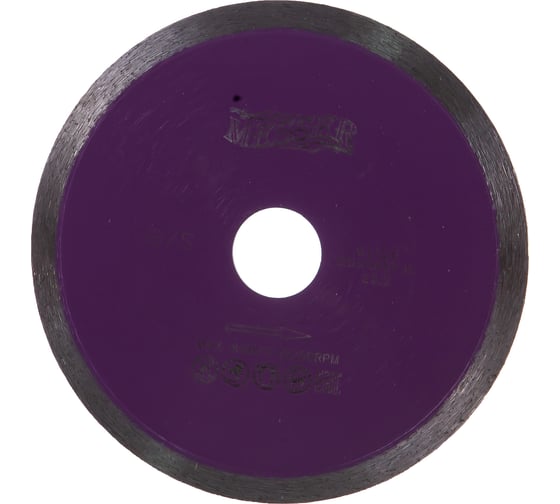Диск алмазный сплошная кромка G/S по граниту 125D-1.6T-7.5W-22.2 MESSER 01-23-125