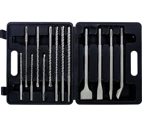 Набор буров и долот SDS-plus (13 предметов) Энкор 11000