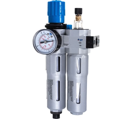 Фильтр влагоотделитель с редуктором и лубрикатором (1/4"; 16 бар) МАСТАК 690-21