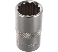 Головка торцевая 12-ти гранная (15 мм; 1/2"; 40 мм) Станкоимпорт Г.12.42.М15