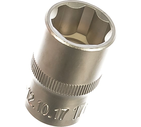 Головка торцевая 6-ти гранная (17 мм; 1/2"; 38 мм) Станкоимпорт CS-12.10.17 1
