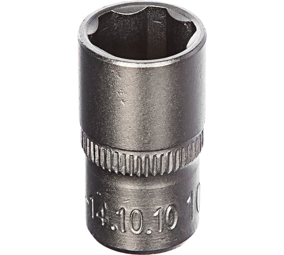 Головка торцевая 6-ти гранная (10 мм; 1/4"; 25 мм) Станкоимпорт CS-14.10.10 1