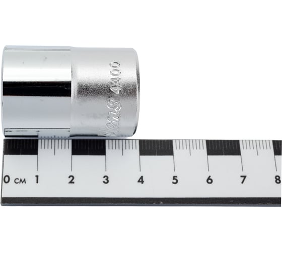 Головка торцевая 6-ти гранная (19 мм; 1/2"; 38 мм) Hans 4400M19