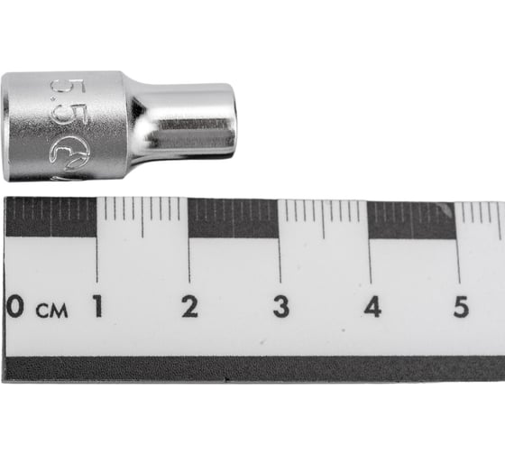 Головка торцевая 6-ти гранная (5.5 мм; 1/4"; 25 мм) Hans 2400M055