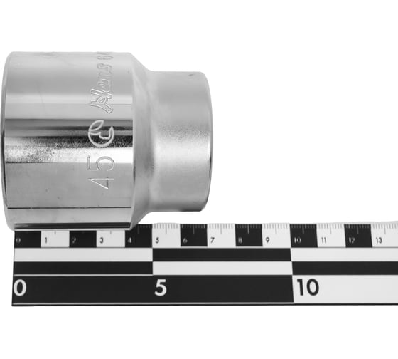 Головка торцевая 12-ти гранная (45 мм; 3/4"; 64 мм) Hans 6402M45