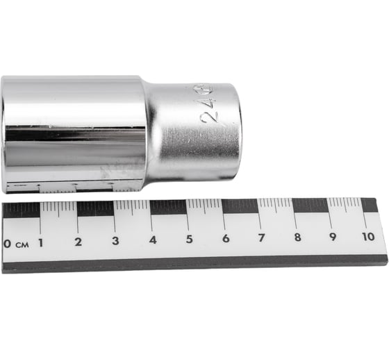 Головка торцевая 6-ти гранная (24 мм; 3/8"; 63 мм) Hans 3300M24