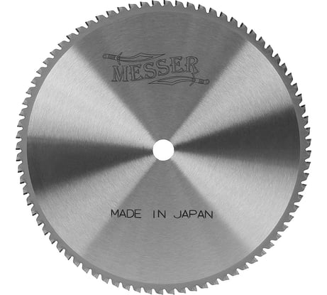 Диск с твердосплавными зубьями ТСТ по стали (355х25.4 мм; 80Z) MESSER 10-40-356