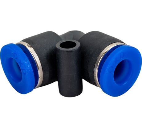 Фитинг цанговый угловой 6 мм Pegas pneumatic 6501