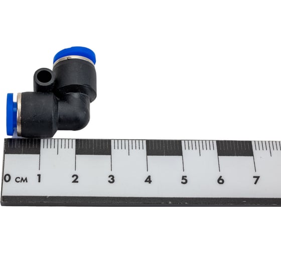 Фитинг цанговый угловой 6 мм Pegas pneumatic 6501