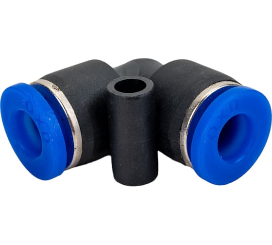 Фитинг цанговый угловой 6 мм Pegas pneumatic 6501 1