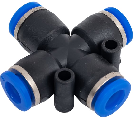 Фитинг крест Pegas 6 мм Pegas pneumatic 5802