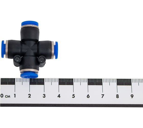 Фитинг крест Pegas 6 мм Pegas pneumatic 5802