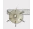 Крыльчатка для мотора YL90L-2, 2.2 кВт Pegas pneumatic 6739 2
