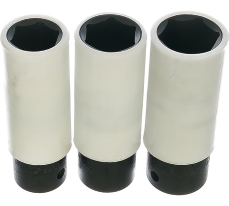 Комплект головок торцевых ударных тонкостенных (17-21 мм; 1/2"; 3 шт.) Hans 84603MB