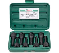 Комплект ударных торцевых головок-бит TORX (Т30-Т70; 1/2"; 8 шт.) Hans 846014-8