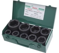 Набор ударных торцевых головок (15/16"-2"; 1"; 9 шт.) Hans 88609A