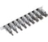 Набор торцевых вставок SPLINE (М5-М18; 1/2") 9 шт. Ombra 912779 4