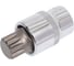 Набор торцевых вставок SPLINE (М5-М18; 1/2") 9 шт. Ombra 912779 5