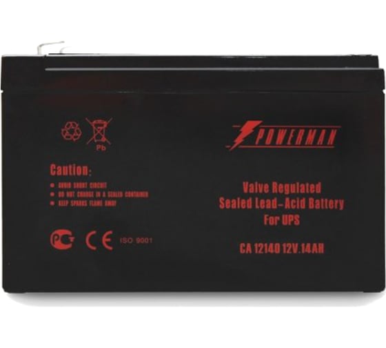 Батарея аккумуляторная CA12140/UPS для ИБП POWERMAN 1163191 1