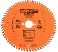 Диск пильный по дереву (200х30х3.2/2.2 мм; Z=64) CMT 281.064.08M