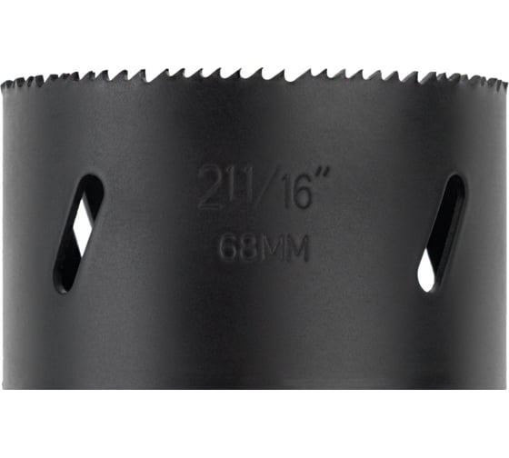 Биметаллическая коронка COBALT-ST M42 мелкий зуб, 68 мм D.BOR D-HS-BIM-ST-38-068