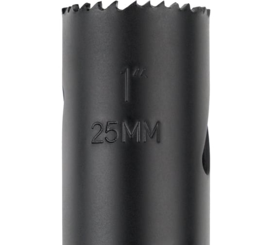 Биметаллическая коронка COBALT-ST M42 мелкий зуб, 25 мм D.BOR D-HS-BIM-ST-38-025