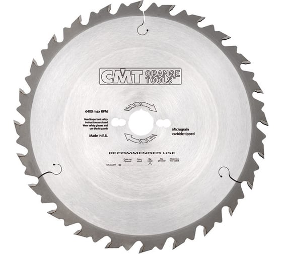 Диск пильный по дереву (450х30х3.8/2.8 мм; Z=36) CMT 285.036.18M 1