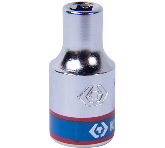 Головка торцевая E-STAR (E7; 1/4"; 24 мм) KING TONY 237507M 1
