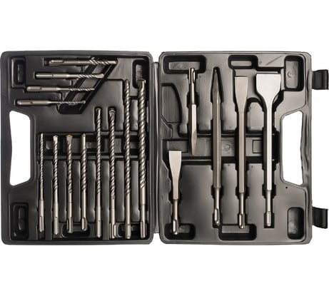 Набор усиленных буров и долот SDS-plus (17 шт.) Inforce 11-01-012