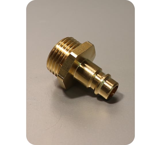 Быстросъемный штуцер LÜDECKE с наружной резьбой 1/2" es 12 na В0000000200269