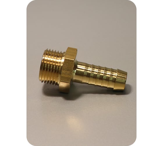 Штуцер LÜDECKE 3/8" под шланг 9 мм t 389 m 13101060003809 В0000000200263
