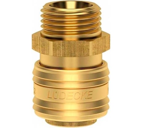 Муфта быстросъемная LÜDECKE LUDECKE с наружной резьбой 1/2" ES 12 A В0000000200244