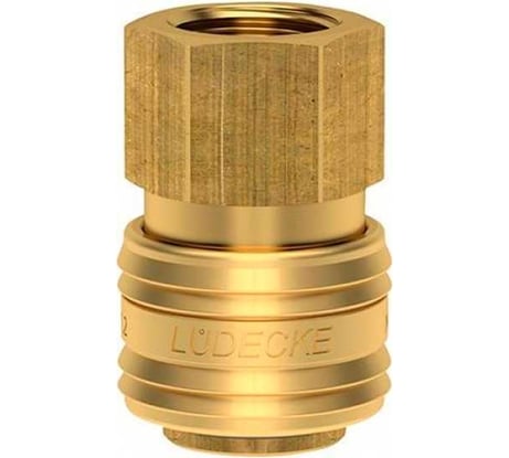 Быстросъемная муфта LÜDECKE с внутренней резьбой 1/4" es 14 i В0000000200245