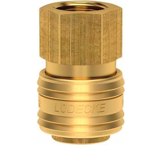 Быстросъемная муфта LÜDECKE с внутренней резьбой 1/4" es 14 i В0000000200245