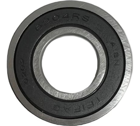 Подшипники для двигателя YL90L-2 2,2 кВт 6204-RS Pegas pneumatic 6741