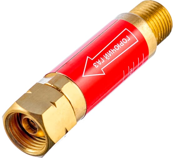Клапан огнепреградительный газовый КОГ М16x1.5 LH (на резак или горелку) ARMA 050-104