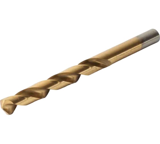 Сверло по металлу Титaн 4х43х75 мм, M2 TiN, DIN 338 NOVOCRAFT T3380401 1