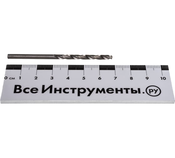 Сверло по металлу НSS-G Super DIN 338 RN (10 шт; 3.5х39х70 мм; Quadropack) Heller 21146