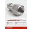 Штекер быстроразъемного соединения 1/4" мама Harrison HRS-20PFA 3