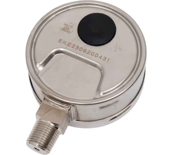 Манометр от 0 до 600 бар из нержавеющей стали, D100 мм, NPT 1/2", штуцер снизу A-Flow G32-S-8N-100A-600bar