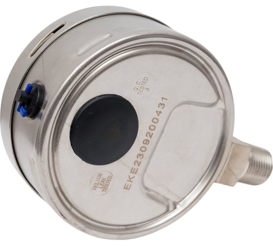 Манометр от 0 до 600 бар из нержавеющей стали, D100 мм, NPT 1/2", штуцер снизу A-Flow G32-S-8N-100A-600bar