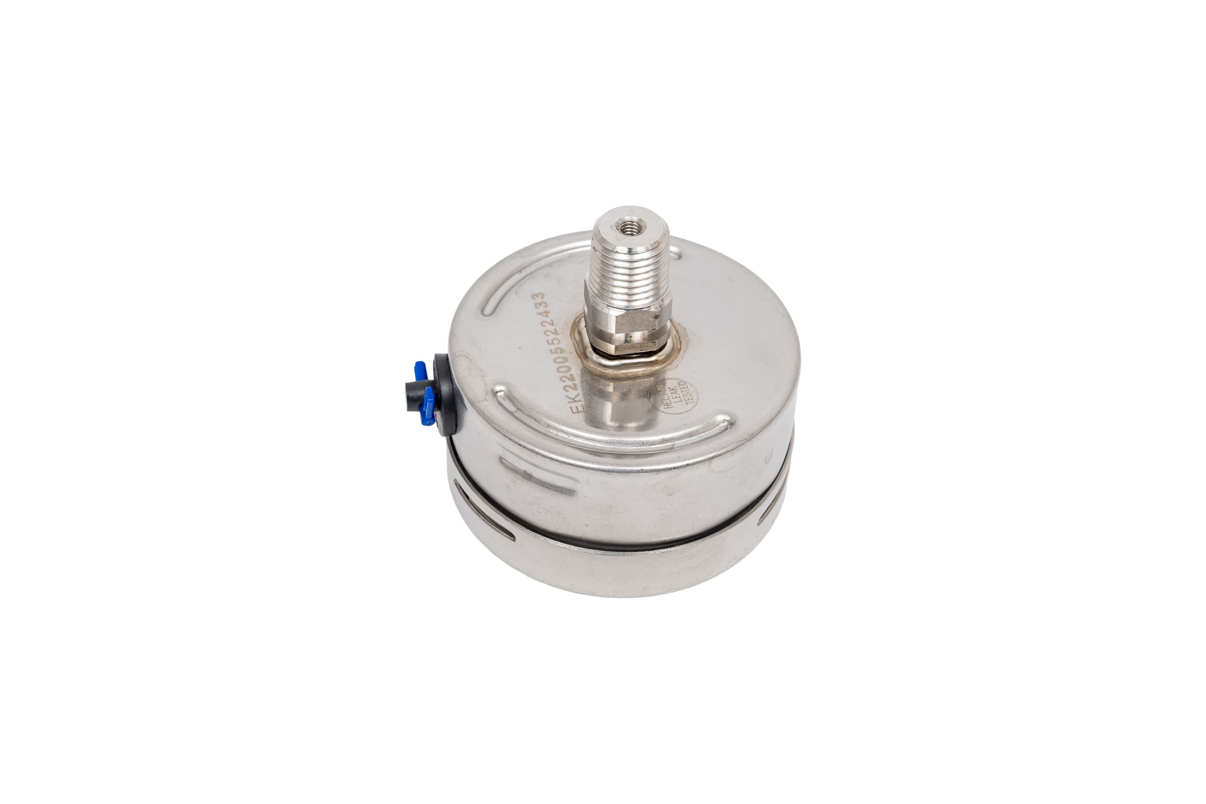 Манометр от 0 до 250 бар из нержавеющей стали, D63 мм, NPT 1/4", штуцер сзади по центру A-Flow G32-S-4N-63B-250bar — фото 3