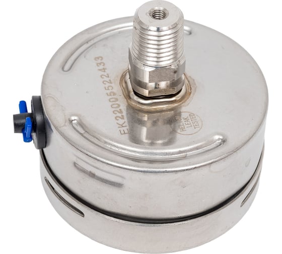 Манометр от 0 до 250 бар из нержавеющей стали, D63 мм, NPT 1/4", штуцер сзади по центру A-Flow G32-S-4N-63B-250bar
