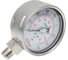 Манометр от 0 до 1.6 бар из нержавеющей стали, D100 мм, NPT 1/2", штуцер снизу A-Flow G32-S-8N-100A-1,6bar 3
