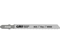 Пилки лобзиковые по дереву (100/75 мм; шаг 2.5 мм) 25 шт. CMT JT101B-25