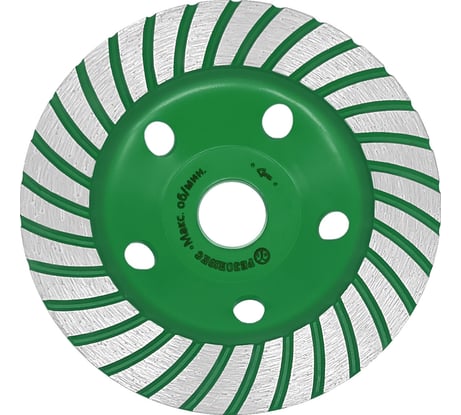 Чашка шлифовальная алмазная Турбо 180x22.2 мм Резолюкс 10212