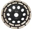 Чашка алмазная шлифовальная 150x22.2 мм, двурядная Gepard GP0808-150 1
