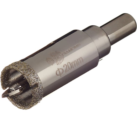 Коронка алмазная по керамике и кафелю с центрирующим сверлом TRIO-DIAMOND 20 мм 400020