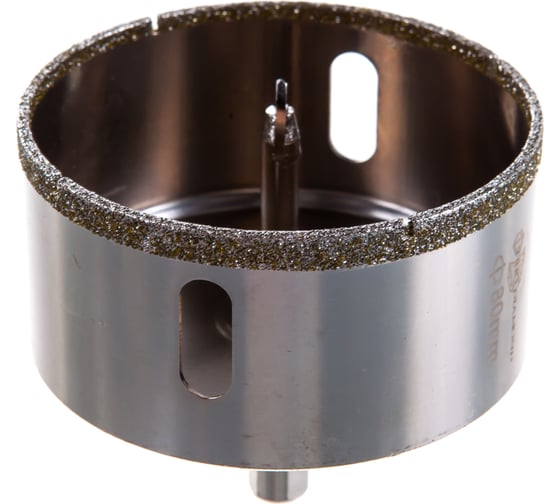 Коронка алмазная по керамике и кафелю с центрирующим сверлом (80 мм) TRIO-DIAMOND 400080